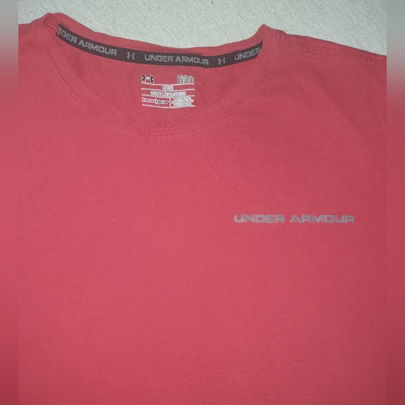 Under Armour T-shirt red size Large - Picture 2 of 3